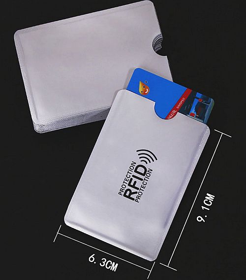 RFID folie na platební karty 2